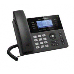 Mid-Range IP Phone, 4 SIP accounts, 8 lines, 2x GbE PoE, 200x80 3.3 backlit L