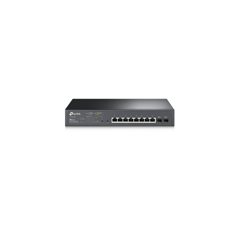 JetStream 10-Port Gigabit Smart Switch with 8-Port PoE+