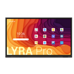 LYRA tactile IR Zero Bonding 75 UHD 450cd/m 40pts Android 13 Google EDLA