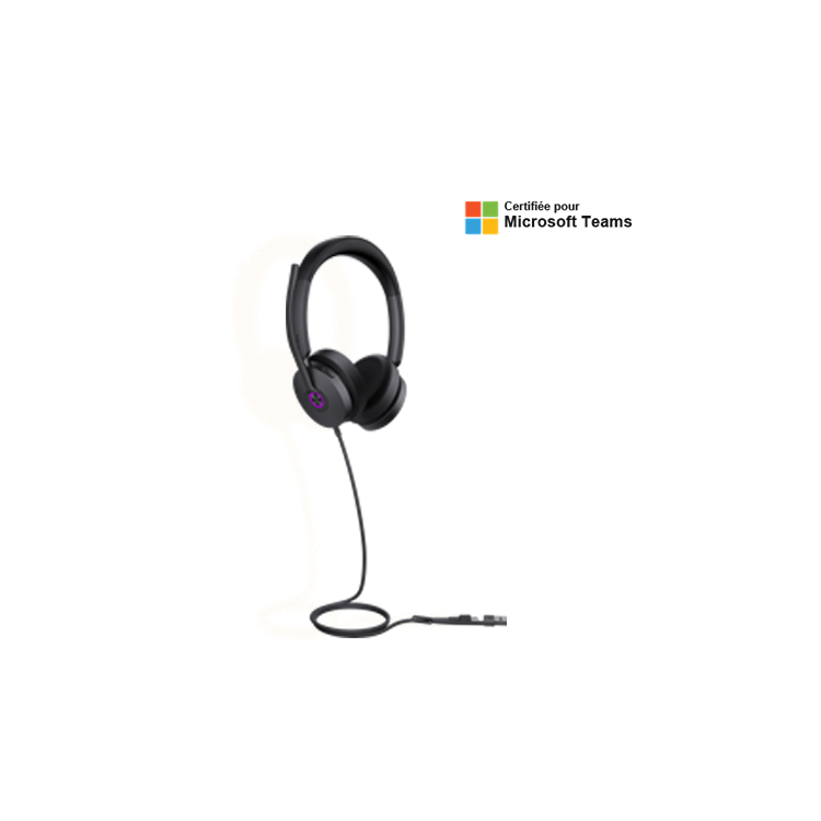 Yealink  Casque audio UH48 Duo MS USB-A/C