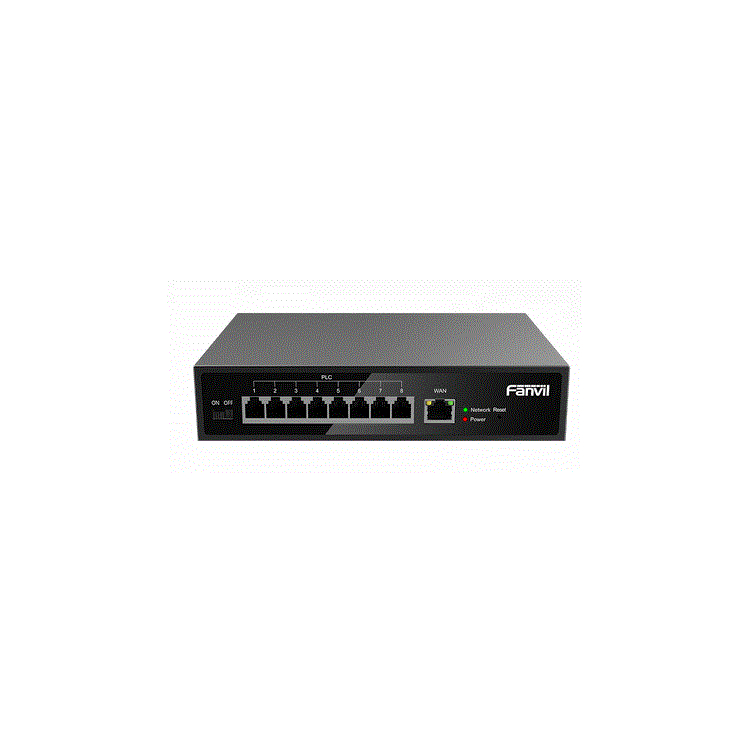 Convertisseur RJ45 IP 2 fils 8 ports