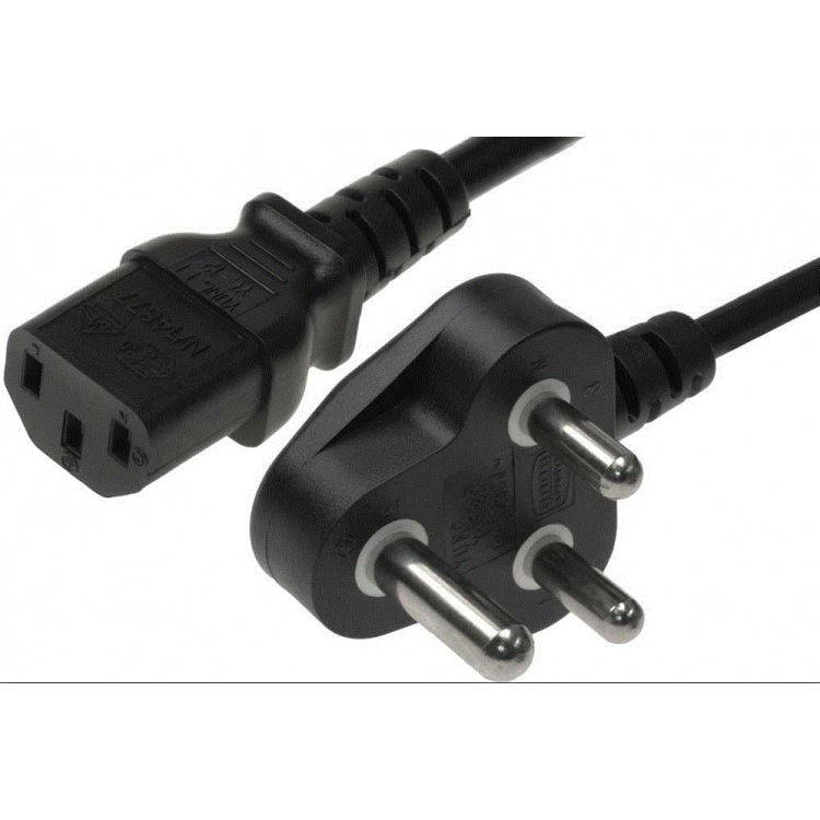 AC Power Cable  - India, Africa, P