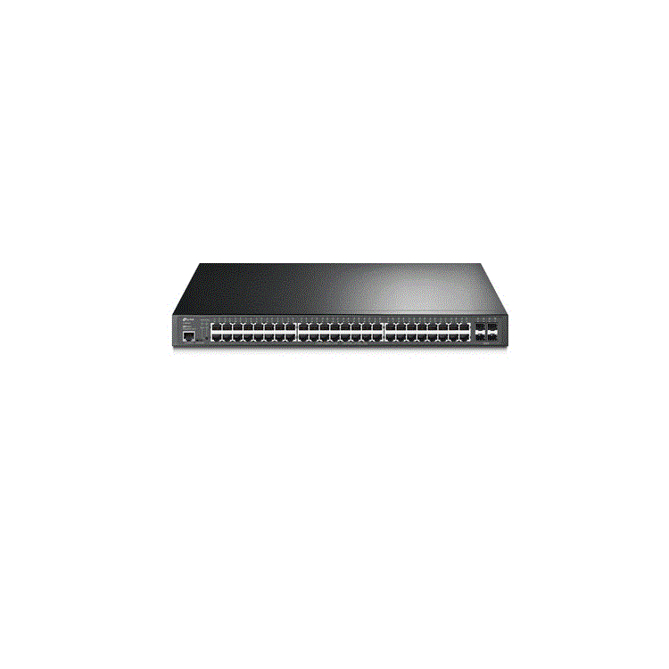 JetStream 52-Port Gigabit L2+ Managed Switch with 48-Port PoE+