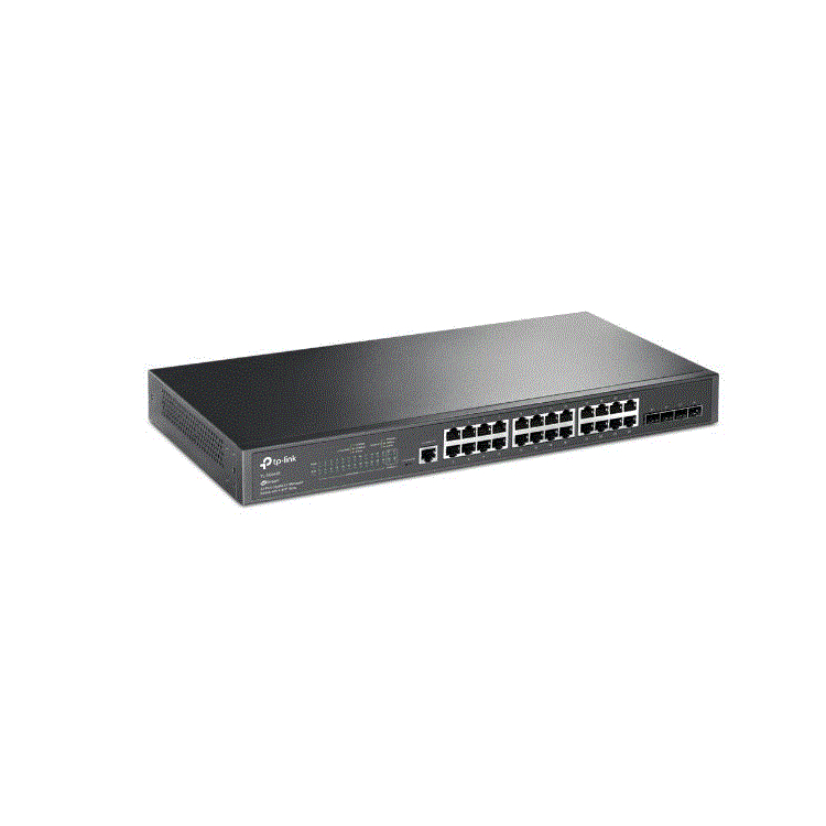 JetStream 24-Port Gigabit L2+ Managed Switch with 4 SFP Slots