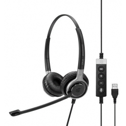 SC 660 USB ML / micro-casque filaire large bande binaural USB. micro