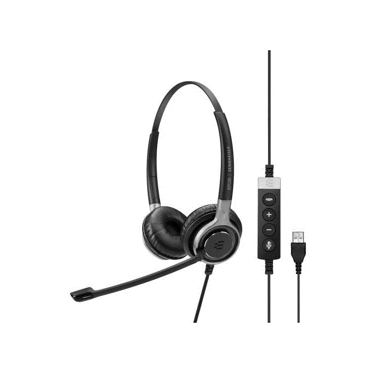 SC 660 USB ML / micro-casque filaire large bande binaural USB. micro