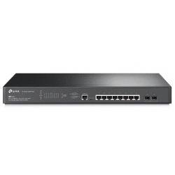 JetStream 8-Port 2.5GBASE-T and 2-Port 10GE SFP+ L2+ Managed Switch with 8-Port