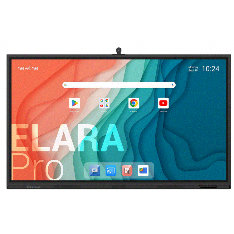 ELARA tactile IR Zero Bonding avec camra et micros 65 UHD 450cd/m 40pts Andro