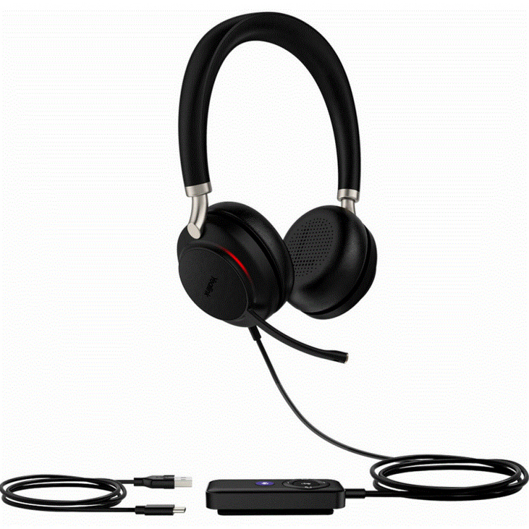 UH38 Casque DUO USB/BLUETOOTH - Connextion PC et Mobile - Avec Batterie