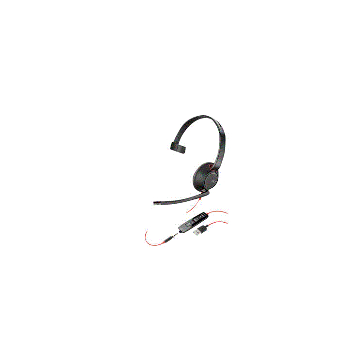 BLACKWIRE 5210, Monaural, USB-A