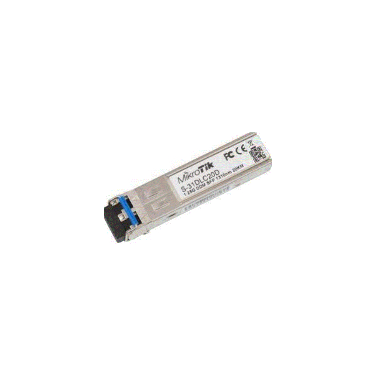 SFP module 1.25G SM 20km 1310nm Dual LC-connector