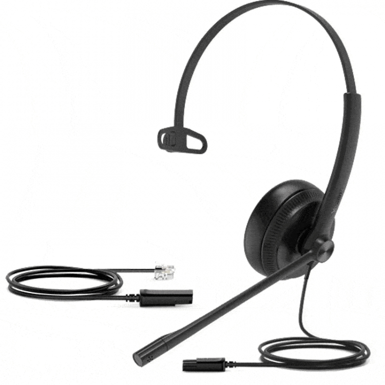 Casque Yealink RJ9 YHS34 Monaural 1308022