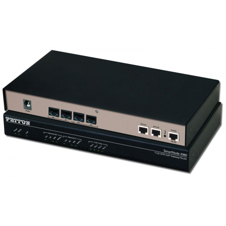 SmartNode GW-eSBC, 4 E1/T1 PRI, Trinity Only, 60 VoIP Calls not upgradeable, or