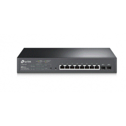 JetStream 10-Port Gigabit Smart Switch with 8-Port PoE+